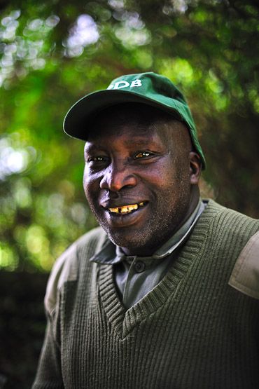 Francois the most famous guide of the park