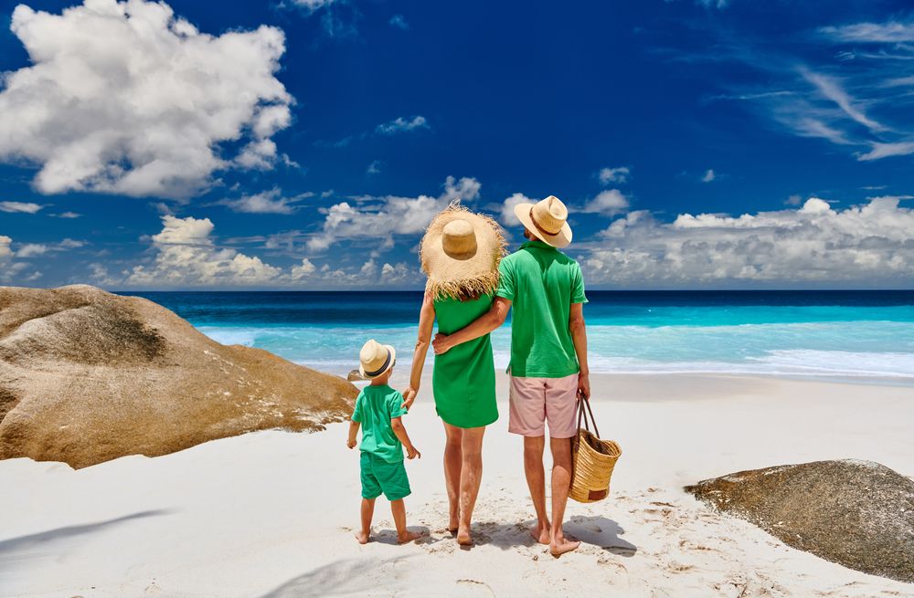 Seychelles are ideal not only for romantic, but also for family holidays