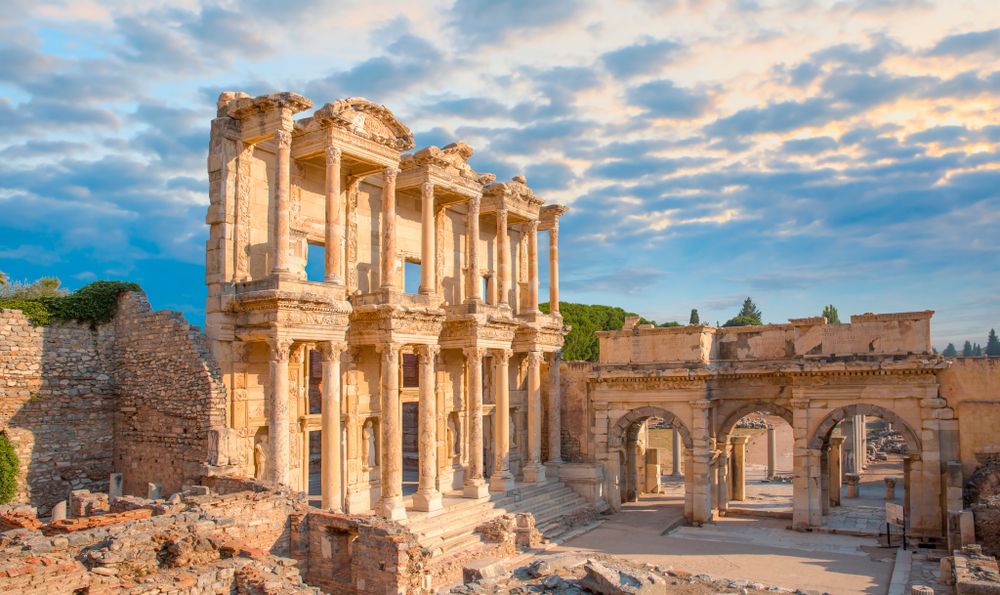The Library of Celsus in Ephesus
