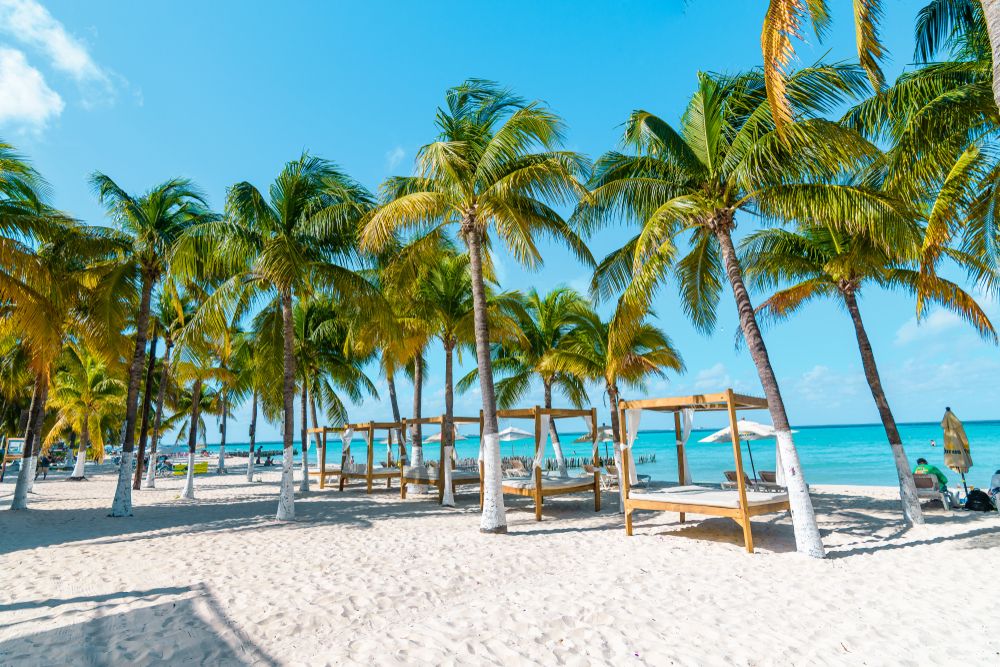 Playa Norte Beach on Isla de la Mujeres