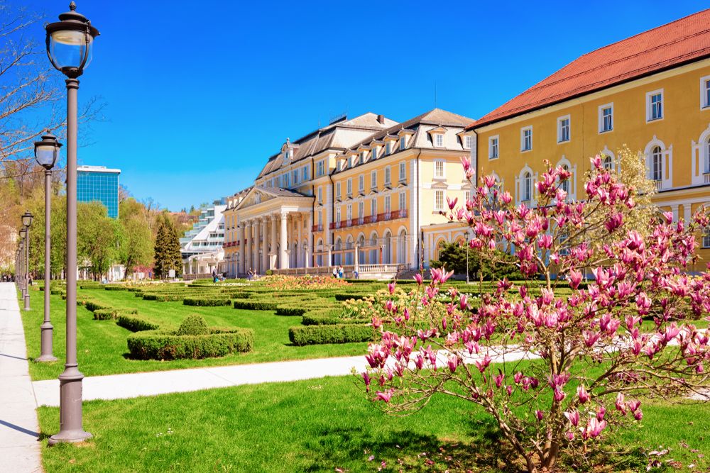 Popular health resort in Slovenia is Rogaška Slatina