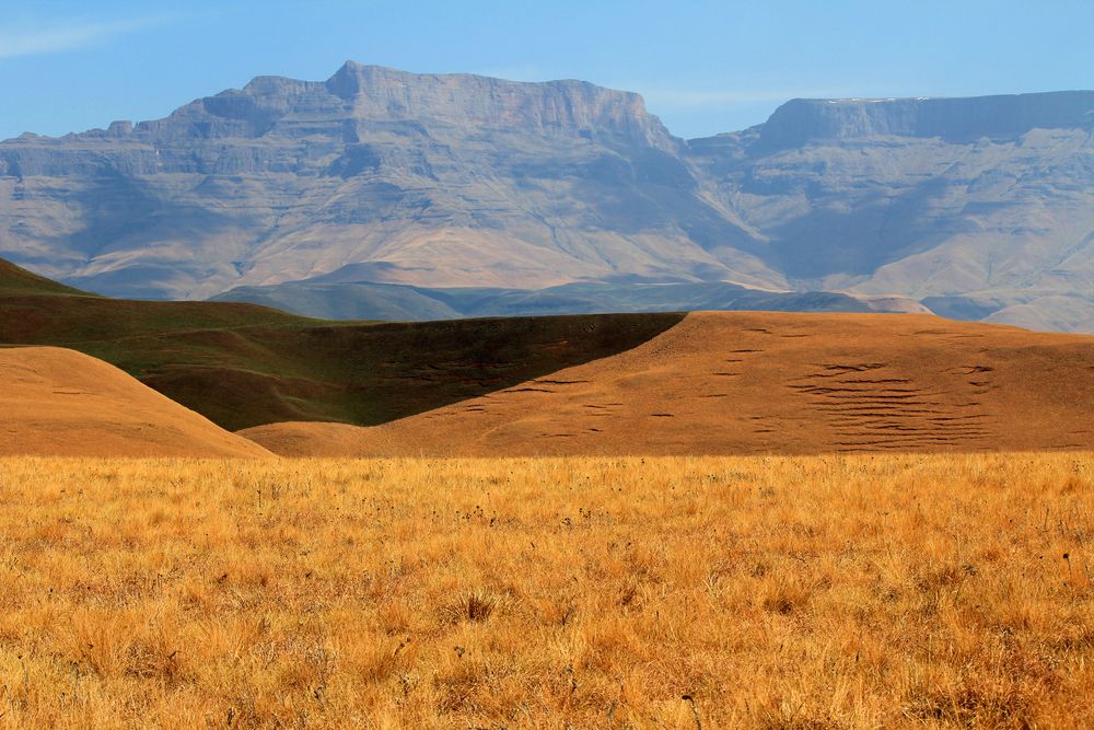 South Africa's main tourist attraction - the Dragon Mountains