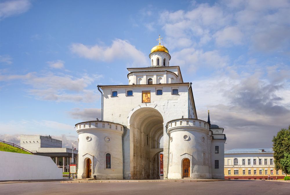 The Golden Gate is one of the main sights worth seeing in Vladimir