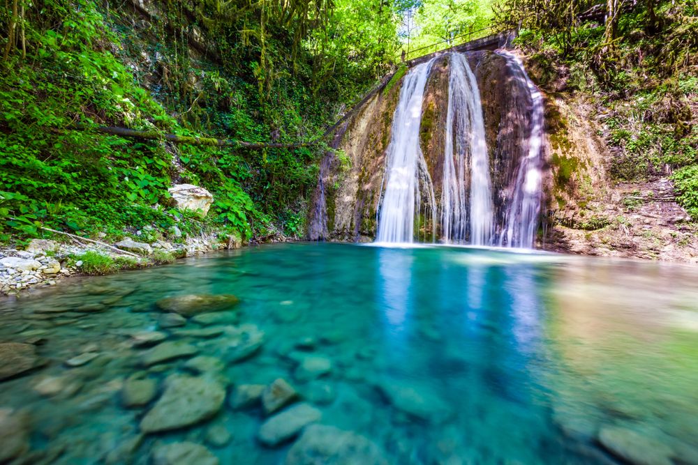The valley of 33 waterfalls - one of the most popular excursions in Sochi