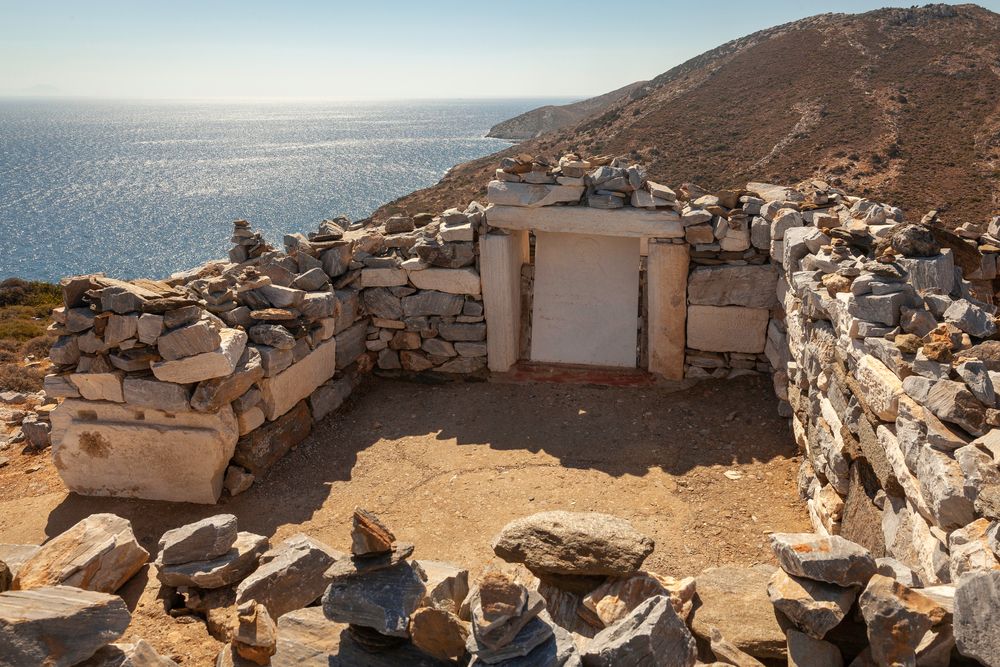 The ruins of Homer's tomb