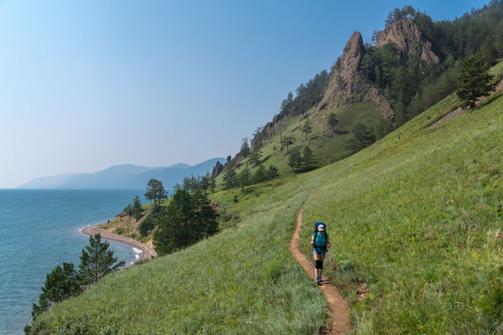 A hiker conquers the Great Baikal Trail